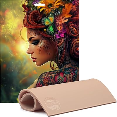 TrueSkin Platinum Silicone Tattoo Practice Skin - 8.5″ x 11″