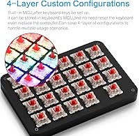 Koolertron One-Handed Macro Mechanical Keyboard — image 5