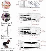 Cq Acrylic Clear Makeup Storage Organizer — image 3