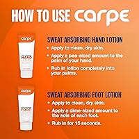 Carpe Sweat Absorbing Hand & Foot Lotion Bundle — image 5