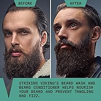 Striking Viking Beard Wash & Conditioner - 20 fl oz, Peppermint & Eucalyptus — image 4