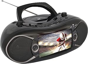 Naxa NDL-287 7” Bluetooth DVD Boombox and TV Review