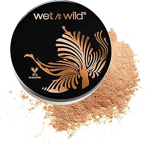 wet n wild MegaGlo Loose Highlighting Powder, Glow With The Flow - Gold Review
