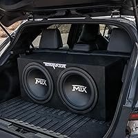 MTX TNE212D Dual 12-Inch Subwoofer Enclosure — image 6