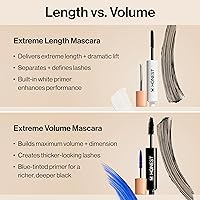 Honest Beauty 2-in-1 Extreme Length Clean Mascara + Lash Primer, Black, 0.27 fl oz — image 7