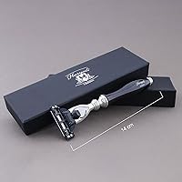 Haryali London 3 Edge Shaving Razor with Black Coated Handle — image 2