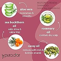 PURA D'OR Restore & Renew Shampoo and Conditioner Set — image 2