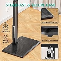 WALI TV Stand Mount with Power Outlet, Swivel, Height Adjustable for 32-75 inch TVs — image 6