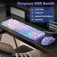 MageGee K1 RGB Gaming Keyboard and Mouse Combo — image 3