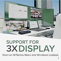 Plugable USB-C Triple Display Docking Station UD-3900PDZ — image 3