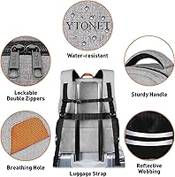 Ytonet Gym Backpack for Men Women with Shoe Compartment — image 5