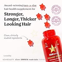 HAIRtamin Vegan Gummy Stars Hair Vitamins 3-Pack — image 2