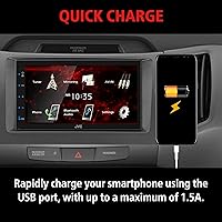 JVC KW-M180BT Bluetooth Car Stereo Receiver — image 5