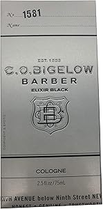 C.O. Bigelow Elixir Black Cologne Spray 2.5oz Review