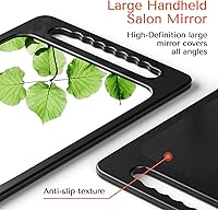 TASALON Unbreakable Hand Mirror with Double Handle — image 4