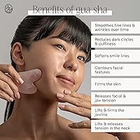 Mount Lai Rose Quartz Gua Sha Facial Tool — image 3