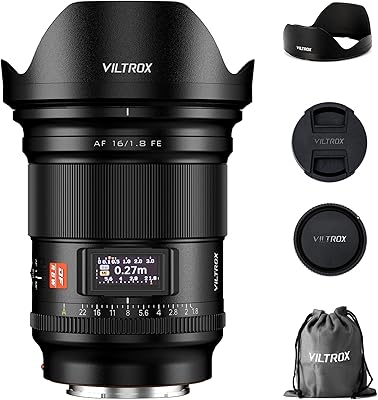 VILTROX 16mm F1.8 FE Lens for Sony E Mount