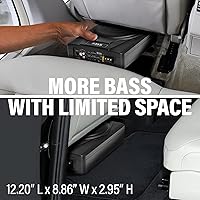 BOSS Audio Systems BASS8 8-Inch Under Seat Powered Car Subwoofer — image 3