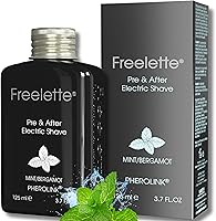 Freelette Pre Electric Shave After Shave Lotion Cream - Mint/Bergamot, 3.76oz — image 1