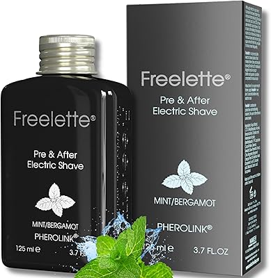Freelette Pre Electric Shave After Shave Lotion Cream - Mint/Bergamot, 3.76oz