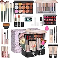 Venshun Makeup Kit Full Multi-Purpose Beauty Set - 20 Color Palette, Lipstick, Foundation, Brushes, Gift Box — image 1