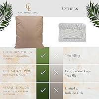 Claessonliving Luxury Bath Pillow - Sand — image 7