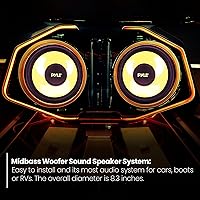 Pyle PLG81 Car Midbass Speaker System — image 6