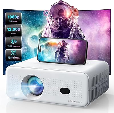 Dragon Touch Electric Focus Mini Projector
