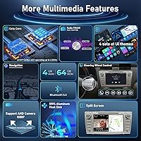 SWTNVIN Car Radio Stereo for Toyota Camry 2007-2011 Android 14 8″ Screen — image 8