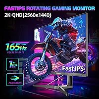 CUNPU 32-Inch Gaming Monitor QHD 165Hz — image 3