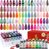 Lavender Violets 49 PCS Gel Nail Polish Set — image 1