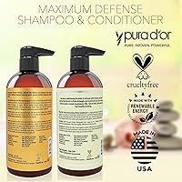 PURA D'OR MD Anti-Thinning Biotin Shampoo & Conditioner Set 16oz — image 7
