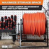 Iron Forge Cable 50ft 50 Amp RV Power Cord Reel — image 6