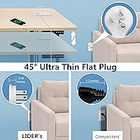 LIDER PD 36W Recessed Outlet Station with USB-A and USB-C Ports — image 6
