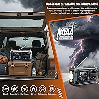 Pristar Hand Crank Emergency Radio 10000mAh — image 3