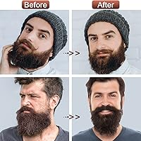 ISNER MILE Beard Wash & Conditioner Set - 17oz Biotin, Argan & Jojoba Oils, Sandalwood Scent — image 5