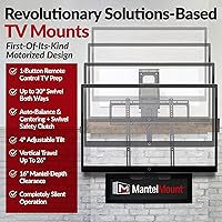 MantelMount MM815 Motorized Remote Control Pull Down TV Mount — image 4