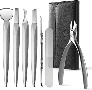 FERYES Pedicure Knife Ingrown Toenail Kit, 7 PCS Review