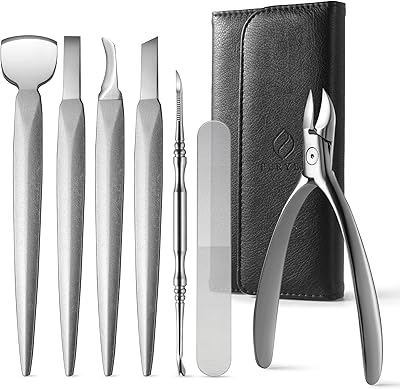 FERYES Pedicure Knife Ingrown Toenail Kit, 7 PCS