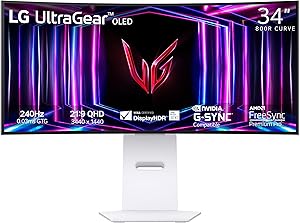 LG 34GS95QE 34-inch Ultragear OLED Curved Gaming Monitor Review