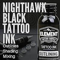 Element Tattoo Supply Black & White Tattoo Ink Set 1oz — image 4