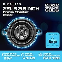 Hifonics Zeus ZS35CX 3.5 Inch Coaxial Speakers — image 2