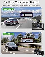 GMAIPOP G900 4K+1080P Dual Dash Cam — image 2