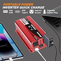 Cantonape 1000W Car Power Inverter — image 2