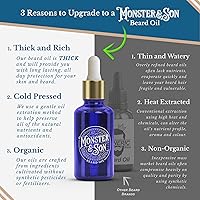 Monster&Son Premium 7-Item Organic Beard Kit — image 3