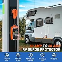 Nilight 50 to 30 Amp RV Surge Protector — image 9
