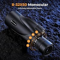K&F Concept 8-32X50 Zoom Monocular — image 2