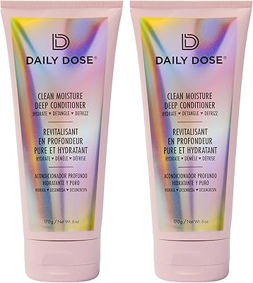 DAILY DOSE Deep Conditioner Hair Mask 2-Pack 6oz