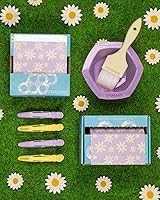 Framar Daisy Hair Foils - 500 Sheets, Floral Pattern — image 5