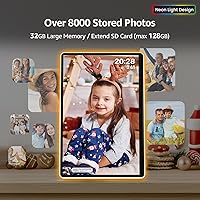 ApoloSign 14″ Neon Light Digital Picture Frame — image 7